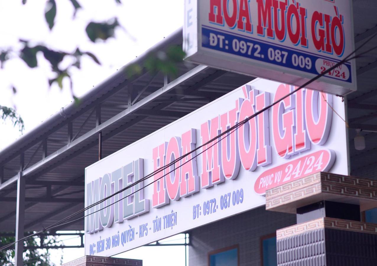 Nha Nghi Hoa Muoi Gio Hotel Tan Tao Bagian luar foto
